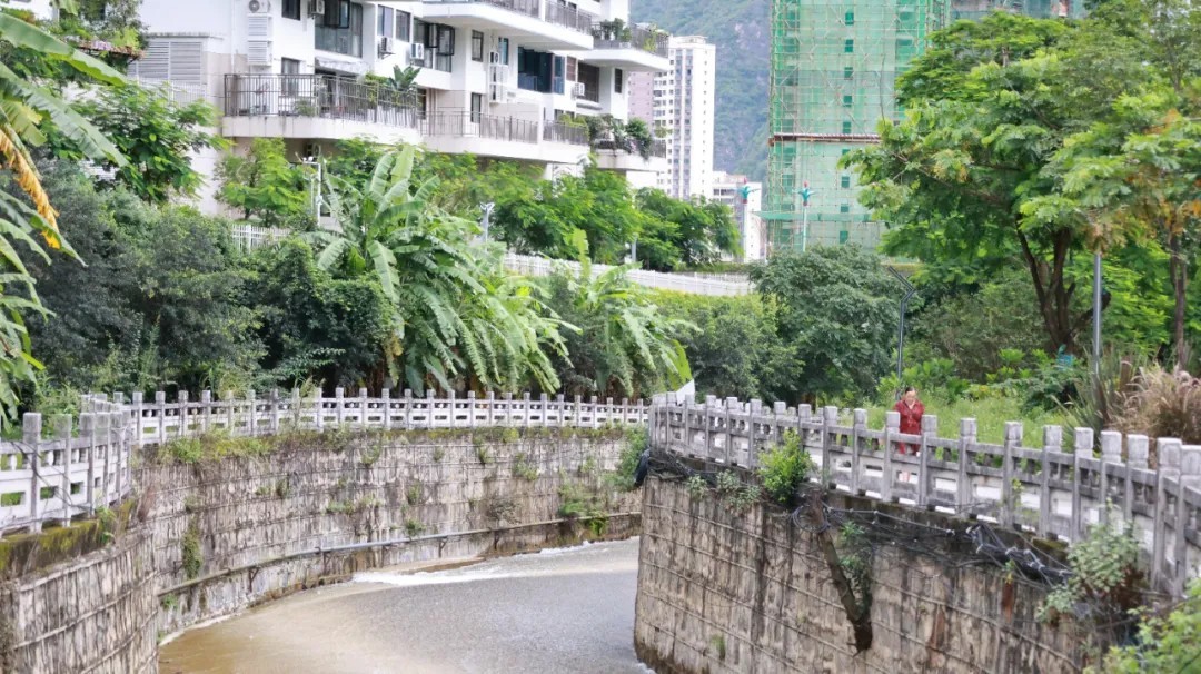 美丽干净的赖茂河